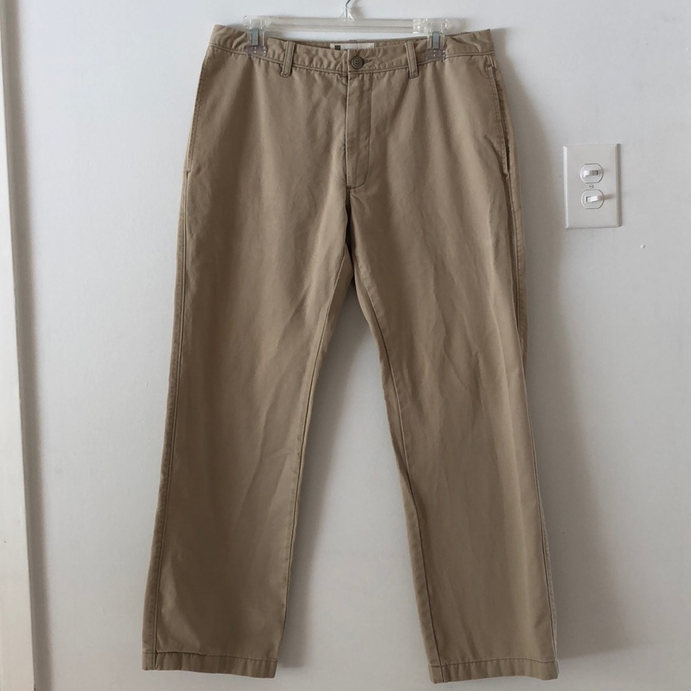 Gap Plain Front Khaki Pants